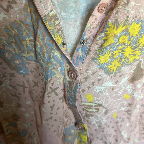 Zadig & Voltaire Glam Rock Chemise Ruffle Blouse - Picture 5 of 5